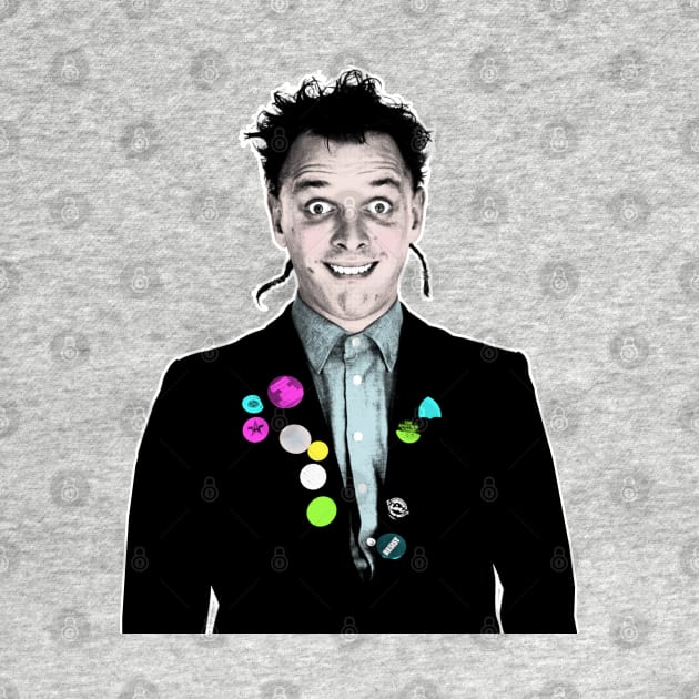 Rick/The Young Ones Classic 80s British Comedy Tribute Art by DankFutura